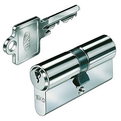 #1 Profil-Doppelzylinder PZ 8812 DIN 18252 Kl. P 2 L. A 31mm L. B 75mm Massiv Ms. VPE 1 STÜCK