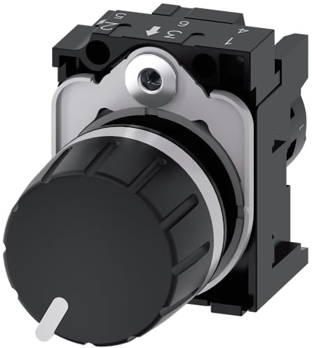 Siemens Sirius – potenciometro Kompakt Rund Kunststoff Schwarz 1 K Ohm