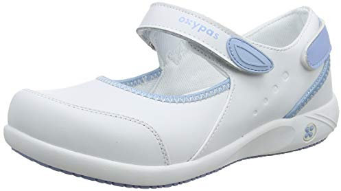 Oxypas Nelie, Women's Safety Shoes, White (Lbl),6.5 UK(40 EU)