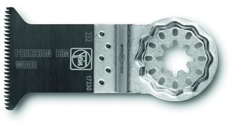 FEIN E-Cut precisión P HCS, Set 10 hojas de sierra, Ancho 65 mm, Longitud 50 mm, Alojamiento Starlock Plus, Dentado Japan de doble hilera