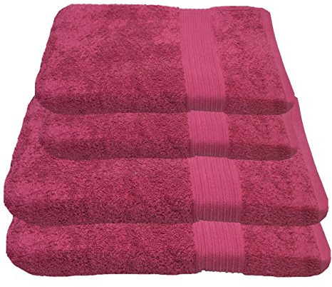 Julie Julsen Handtuch Set 2X Duschtuch 2X Handtuch Pink/in 23 Farben erhältlich weich und saugstark