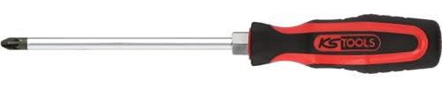 KS Tools 159.1047 Ergotorque Schraubendreher PZ0, 180 mm