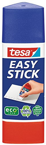 tesa 5703000 - Bâton de colle universel Easy Stick, blanc