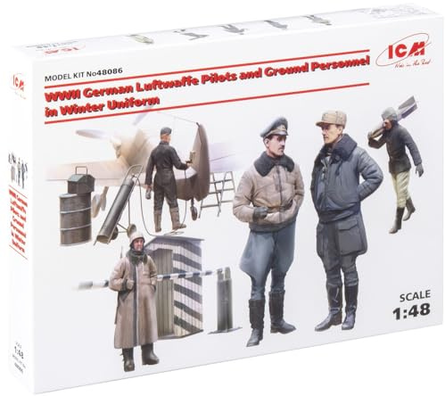 ICM 1:48 - WWII Luftwaffe Pilotd & Ground Personnel