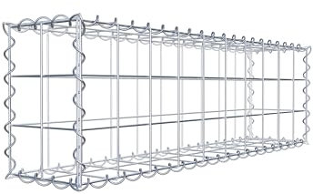 Gabion 100 x 30 x 20 cm, mailles 10 x 10 cm