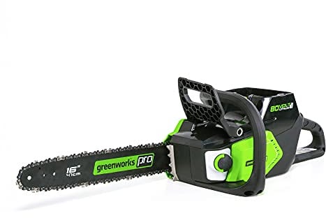 Greenworks - 80V 16 Inch Brushless Cordless Chainsaw (Ideal for Tree Felling, Limbing, Pruning and Firewood, 75+ Compatible Tools), Tool Only