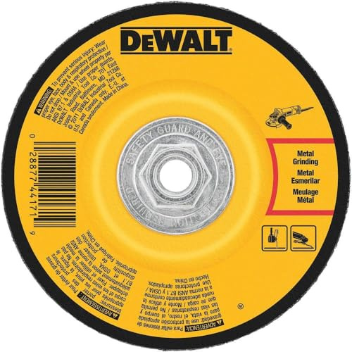 DEWALT DW4626 6-Inch by 14-Inch by 58-Inch-11 High Performance Metal Grinding Wheel, Grinding Discs, Grinder Discs