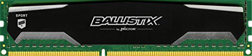 Ballistix Sport BLS8G3D1609DS1S00 8GB Speicher (DDR3, 1600 MT/s, PC3-12800, DIMM, 240-Pin)