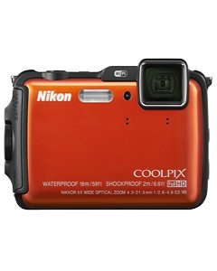 'NIKON COOLPIX AW120 Digitalkamera Compact 16 Mpix Ansicht 3 5 x optischer Zoom
