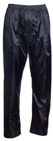 Blackrock Cotswold Waterproof Trousers, Mens Womens Unisex Overtrousers, Fully Taped Seams, Protective Work & Utility, Rain, Outdoors, Wet Weather, Adult, Ladies, Size Large (38-40 Waist) Black