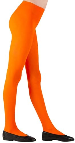 W WIDMANN MILANO Party Fashion - Kinder-Strumpfhose | 40 DEN, einfarbig, für Karneval, Mottoparty oder Alltag