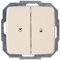 Kopp 586517082 Rivo Jalousieschalter, Reinweiß (RAL 9010)