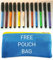 Faber-Castell Rotolatore PITT ARTIST PEN BRUSH PUNTA PINCELLO ROSA PALO -10U-