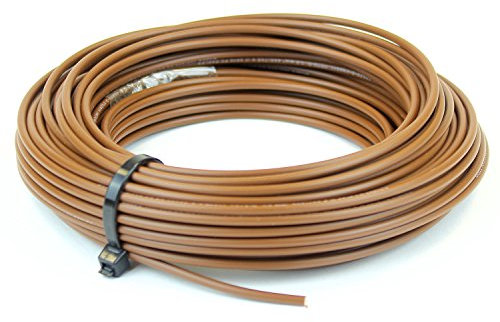 Câble unipolaire 6491X marron neutre - Longueur de coupe 50 m - 10 mm