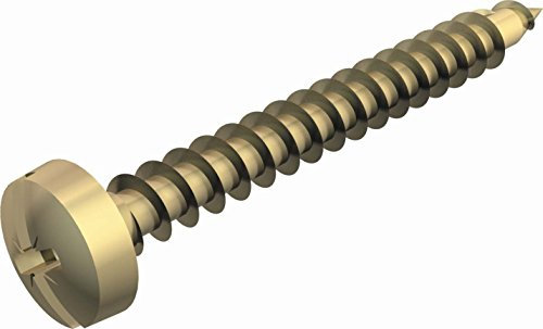 OBO-BETTERMANN 3195031 Tirafondo Golden-Sprint cabez.plana, accion.+/- ranura
