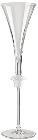 Rosenthal Versace Medusa Lumiere Champagne Flute