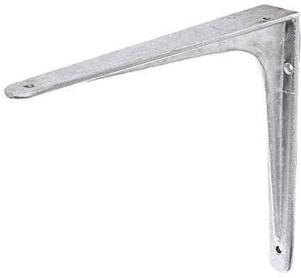 Alberts 804046 Konsole aus T-Profil | wahlweise in verschiedenen Ausführungen | Aluminiumguss | Höhe 200 mm | Tiefe 250 mm