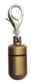 Aluminium-Adresshülsen 14 mm, Farbe:gold