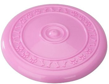 EBI 303-421185 Hunde-Frisbee mit Erdbeergeschmack, 23 cm, pink