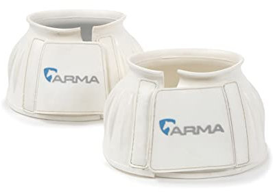 Shires ARMA Touch Close Over Reach Boots Large White