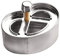 IBILI CORTAPASTAS BREZEL, Stainless Steel, Silber, 6.5 x 4.5 x 6.5 cm