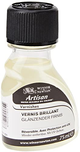 Winsor & Newton Firnis Colori, Pittura a Olio, Vernice Lucida, flacone da 75 ml, 1 Stück (1er Pack)