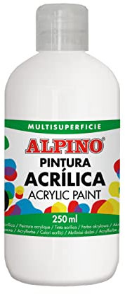 Alpino DV000020 - Botella pintura acrílica escolar
