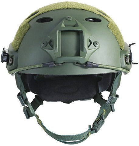 OneTigris PJ Casque Tactique à Structure légère pour Paintball Airsoft, Vert Kaki, Kopfumfang: 56cm -60cm (22 - 23,6)