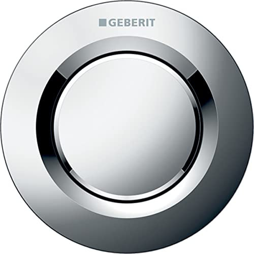 remt flush act type 01 pn single C/actrGeberit remote flush actuation type 01, pneumatic, for single flush, concealed actuator: bright chrome-plated