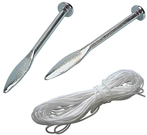 Faithfull FAILP1 Pair of Line Pins and 18M Builders Line