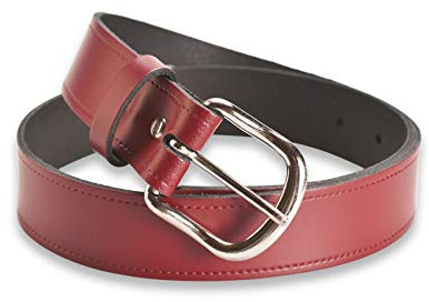 Hawkdale Leather Belt Men 1.25 Inch - Black, Brown Suit Trouser - Made In The UK # 804-400