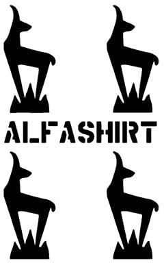 Aufkleber/Sticker Gams Set KLEIN Gebirgsjäger Geißbock Alpen 4x5x2,5cm A625