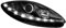Dectane SWSI08GXB Dayline Scheinwerfer Seat Leon 1P 09+ TFL-Optik, schwarz