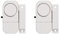 CHACON Lot de 2 Mini-alarmes d'ouverture et avertisseur d'entrée 34042 Blanc