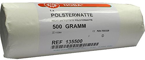 NOBAMED Paul Danz AG POLSTERWATTE Rolle 500 g