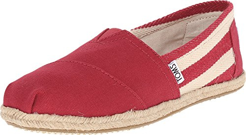 TOMS Women's Stripe University Classics AlpargataEspadrilles