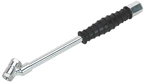 Sealey SA37/C/O Chuck Open Twin Push-On Type for Tyre Inflators 1/4BSP Fitting