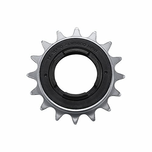 SHIMANO Herren Dx BMX Single Speed Freilaufritzel, Silber-Silber, 18 Zähne
