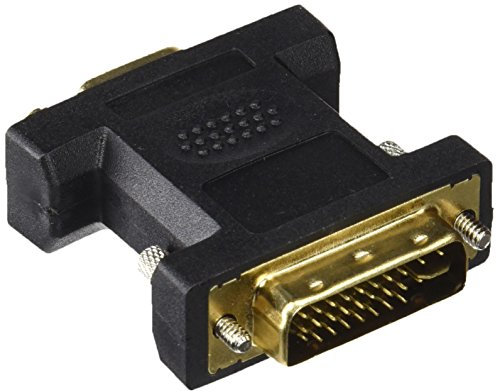 Atlantis Land DVI - VGA M/F - Adaptador para cable (DVI-D M, VGA F, Negro, Oro)