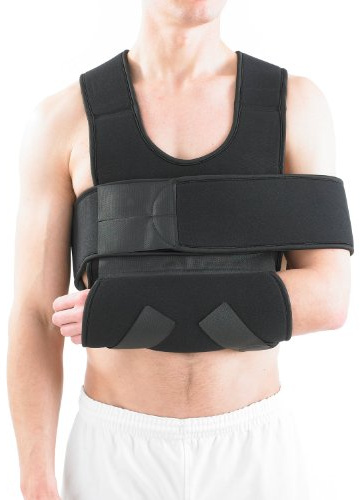 Neo-G Comfort Shoulder Immobilizer – Adjustable Support Brace – One size | For Arm & Shoulder Injury Recovery, Pre Post Surgery, Breathable, Class 1 Medical Device, Unisex, Fits Left or Right