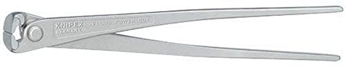 Knipex 48725 High Leverage Concreters Nippers, Silver, 300 mm