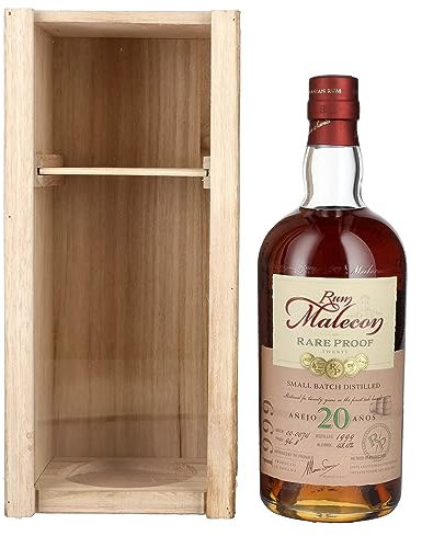 Rum Malecon Rare Proof 20 Jahre in Holzbox