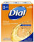 Dial antibacterial desodorante jabón, oro
