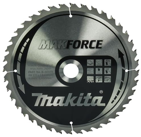 Makita MakForce Saegeblatt, 270 x 30 mm, 40Z, B-32378