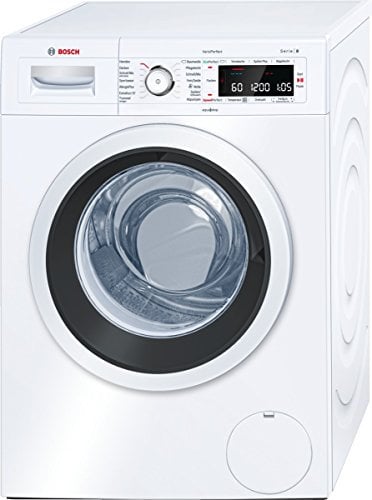 Bosch WAW28500 Série 8 Machine à laver à chargement frontal/A+++ / 152 kWh/an / 1400 tr/min / 9 kg/blanc/taches automatiques/nettoyage du tambour avec fonction de rappel