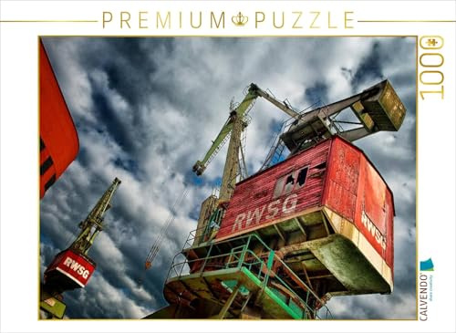 CALVENDO Puzzle EIN Motiv aus dem Kalender Duisburger Innenhafen | 1000 Teile Lege-Größe 64 x 48 cm Foto-Puzzle für glückliche Stunden