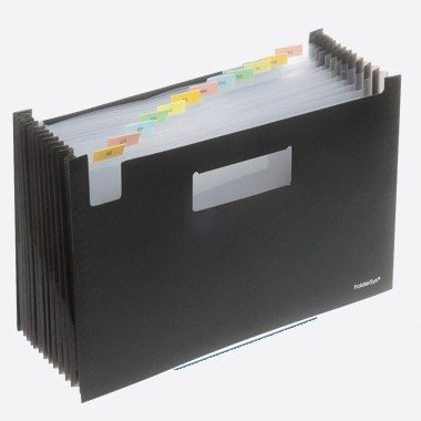 FolderSys 70036-04 Fächer-Stehsammler transparent