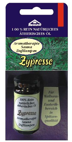 100 % Rein Natürliches Ätherisches Öl - Zypresse - 10 ml
