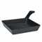 Pentole Agnelli COGHSMG16160M Mini Griglia con Manico, Ghisa, Nero Opaco, 16x16 cm