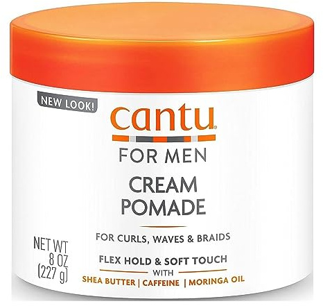 Cantu Mens Cream Pomade 8 Ounce Jar (Pack of 2)